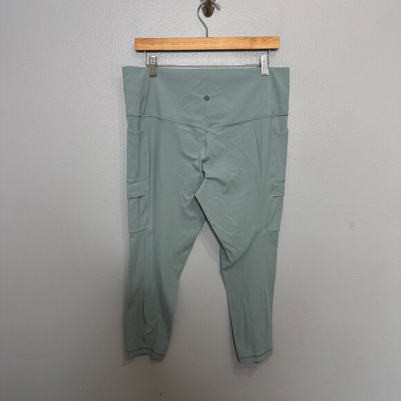 ATHLETA salutation stash cargo legging minimalist gray size XL - Picture 5 of 8